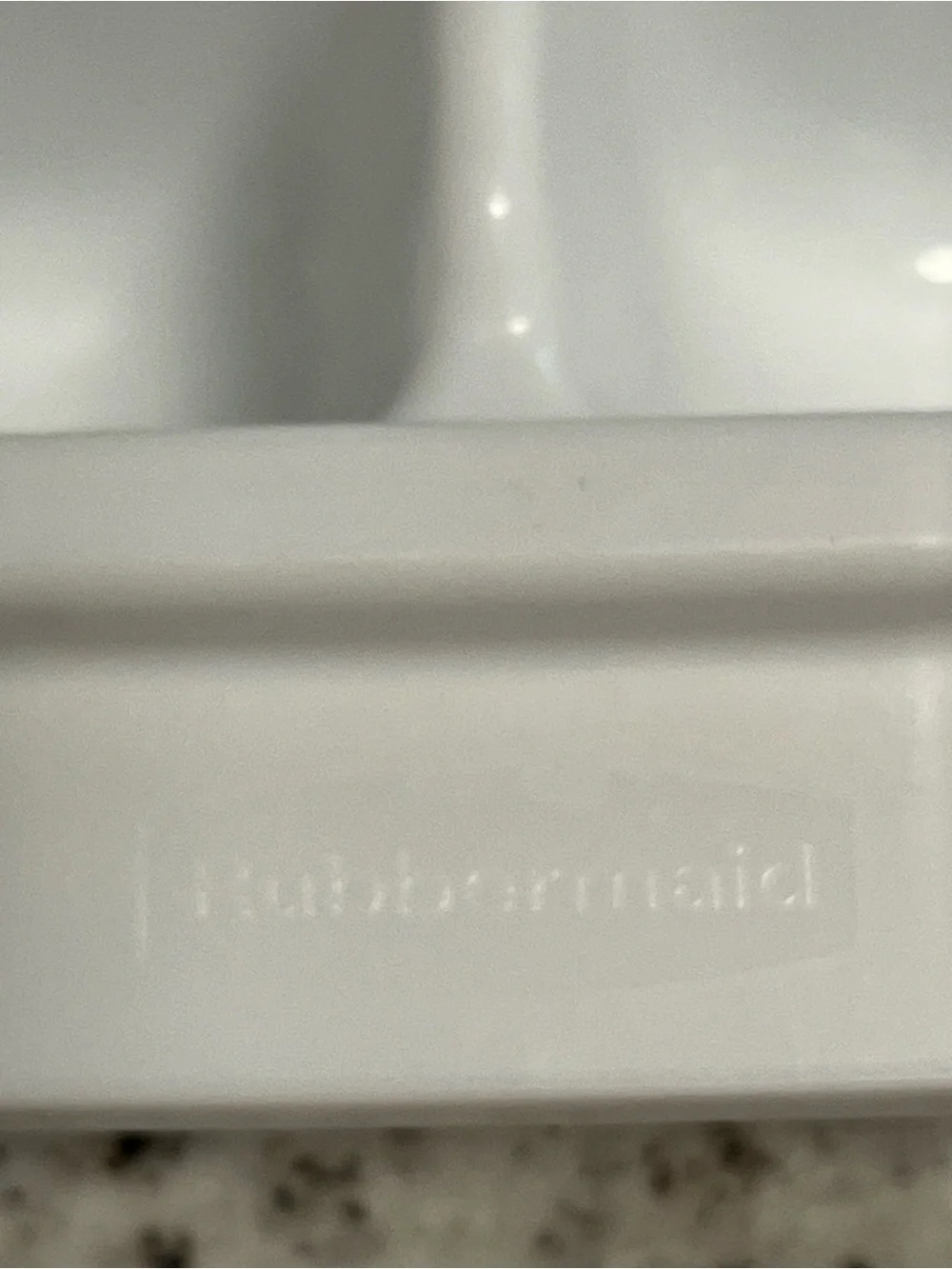 Vintage Rubbermaid White Plastic Ice Cube Trays Lot of 2 Stackable 16 Cube